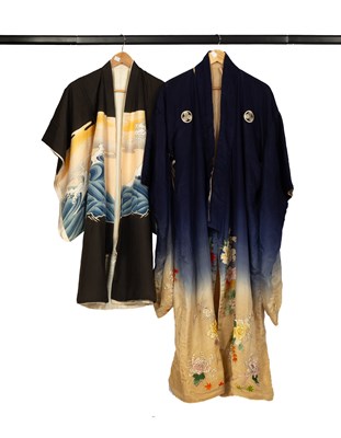 Lot 251 - Two Japanese kimonos