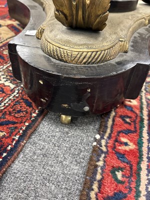 Lot 367 - A Sèvres style porcelain and brass mounted centre table