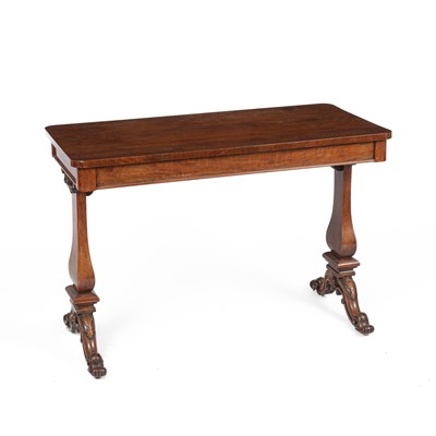 Lot 310 - A Victorian mahogany side table