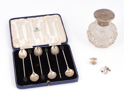 Lot 79 - Sundry silver and plate