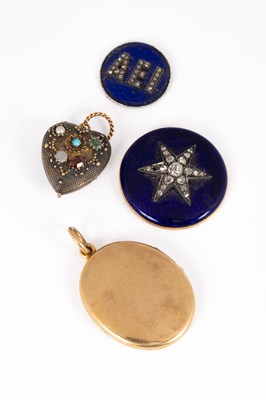 Lot 206 - A collection of 19th Century jewellery
