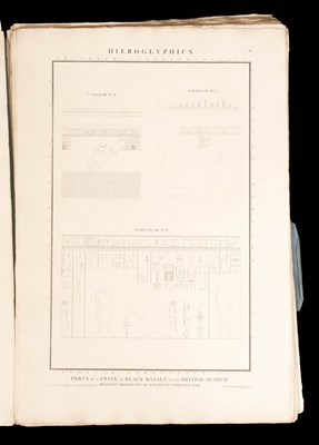 Lot 710 - Young (Thomas) Hieroglyphics, collected by the Egyptian Society