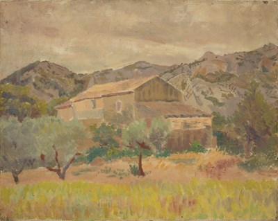 Lot 454 - Attributed to Henry Lamb R A (1883-1960)