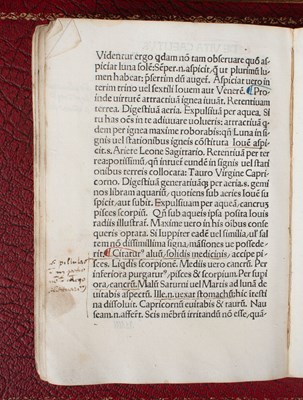 Lot 713 - Ficino (Marsilio, 1433-1499) De Triplici Vita