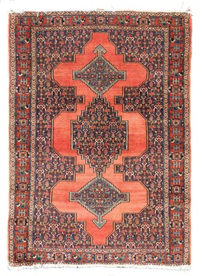 Lot 408 - A Senneh rug