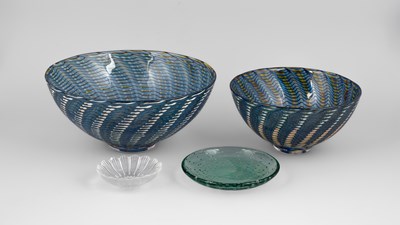 Lot 330 - Two Kosta Boda glass bowls
