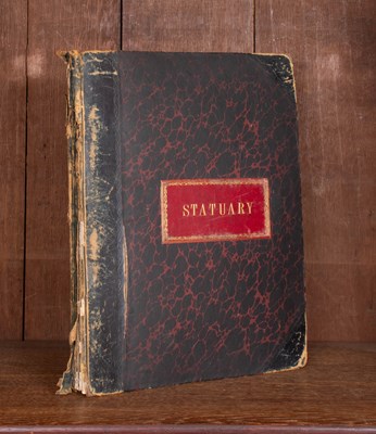 Lot 805 - [19th Century Pattern scrapbook for the firm of W B Wilkinson]