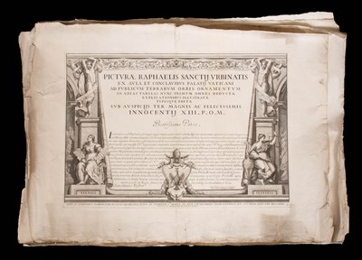 Lot 717 - Aquila (Francesco and Pietro) Picturae Raphaelis Sanctii Urbinatis