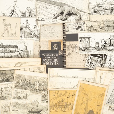 Lot 634 - [Indian Railway Interest] William Henry Deakin ['Jo Hookm'] (1848-1937)