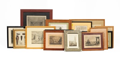 Lot 651 - A group of prints relating to Ancient Egypt