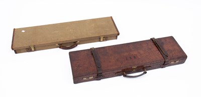 Lot 912 - Two early 20th Century gun cases