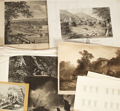 Lot 970 - A group of engravings