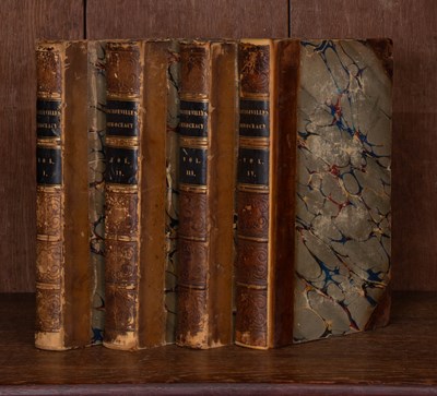 Lot 708 - Tocqueville (Alexis de) Democracy in America