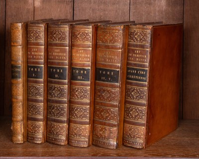 Lot 815 - L'Art de verifier les dates des Faits Historiques