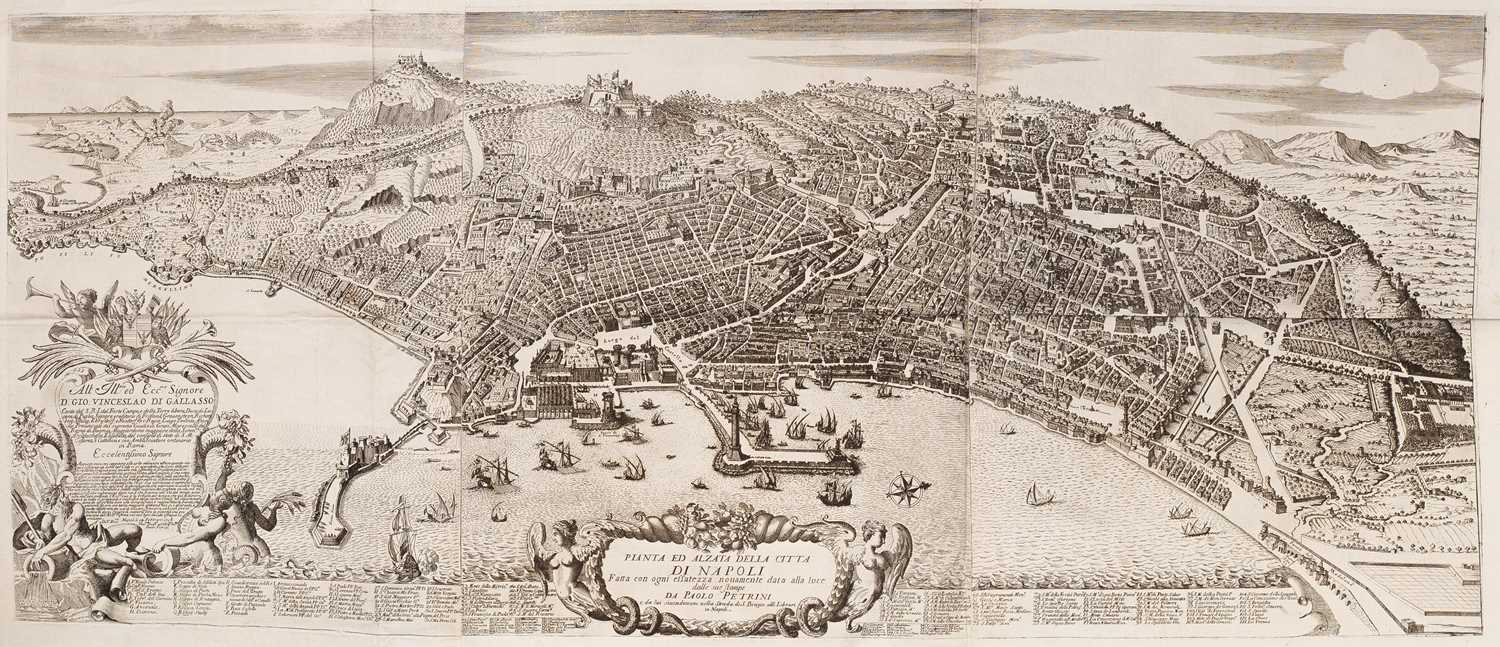 Lot 947 - [Map of Naples] Napoli after Pieter Mortier