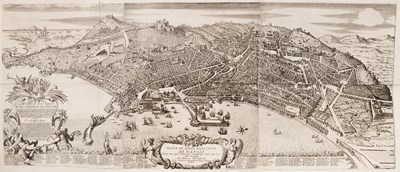 Lot 947 - [Map of Naples] Napoli after Pieter Mortier