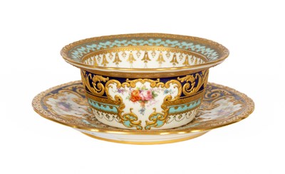 Lot 814 - A Royal Crown Derby ramekin dish and stand from the Judge Gary Service