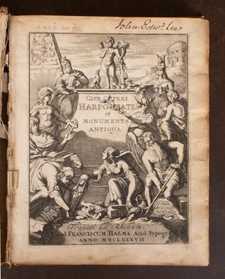 Lot 876 - Cusper (Gisbert) Harpocrates