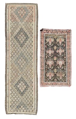 Lot 382 - A Bessarabian or Sharkoy kilim rug