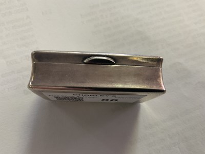 Lot 86 - A Chinese export silver snuff box