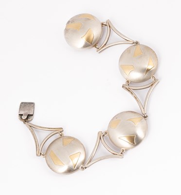Lot 197 - Jane Macintosh, a silver bracelet