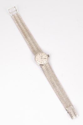 Lot 230 - A lady's 9ct white gold Eterna.Matic Sahida wristwatch