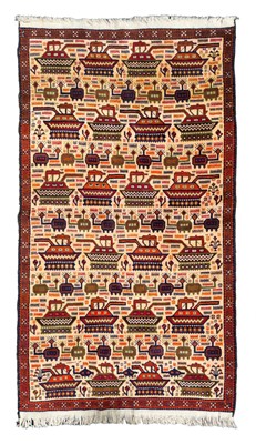 Lot 389 - An Afghan Belouch 'War' rug
