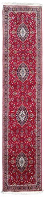 Lot 392 - A Kashan runner