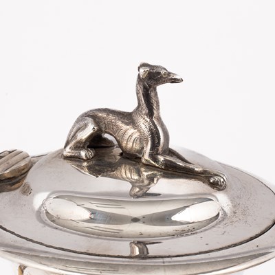 Lot 56 - A matched four-piece silver tea and coffee set