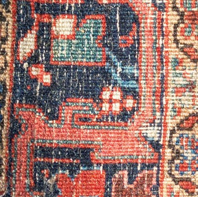 Lot 166 - A Heriz carpet