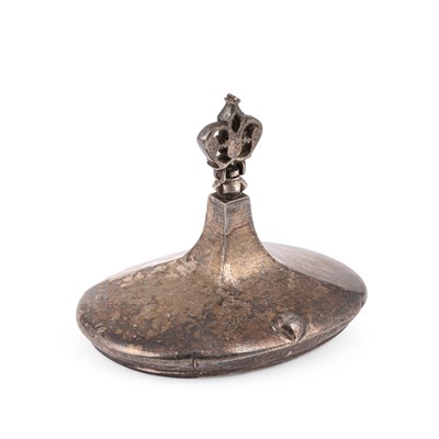 Lot 72 - A large white metal Merchant's seal of Sir Charles Rouse Boughton
