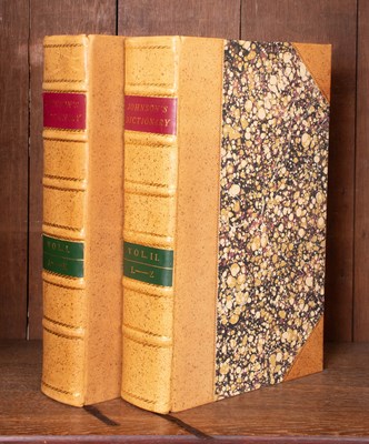 Lot 64 - Johnson (Samuel) A Dictionary of the English Language