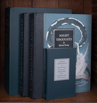 Lot 71 - [Folio Society] Young (Edward) Night Thoughts ... with watercolour Illustrations by William Blake