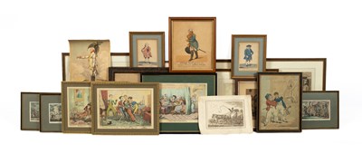 Lot 980 - A collection of late 19th and early 20th Century Caricatures