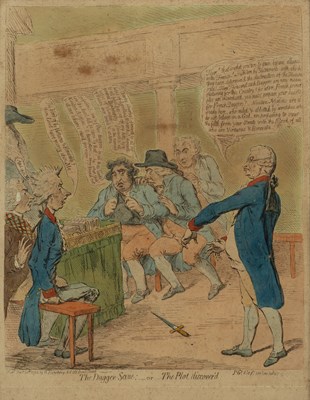 Lot 987 - James Gillray (1757-1815) The Dagger...
