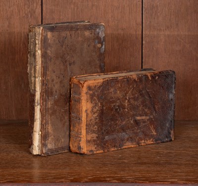 Lot 931 - Two manuscript notebooks for William Hall (died 1717)