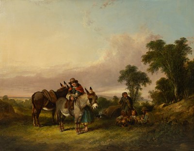 Lot 538 - William I Shayer (1788-1879)
