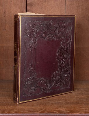 Lot 41 - A Victorian scrap album