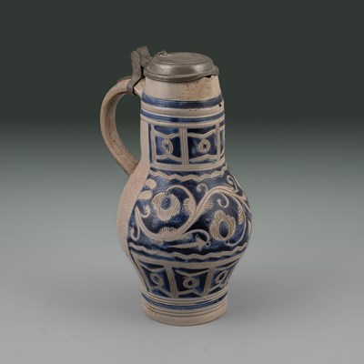 Lot 624 - A Westerwald stoneware jug
