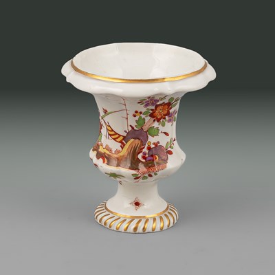 Lot 634 - A Meissen miniature vase