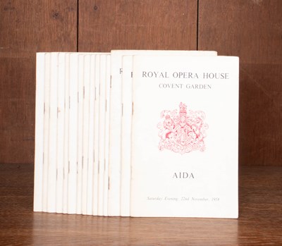Lot 88 - [Royal Opera House Programmes]