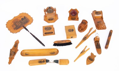 Lot 922 - A collection of Mauchline Ware