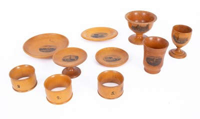 Lot 923 - A collection of Mauchline Ware