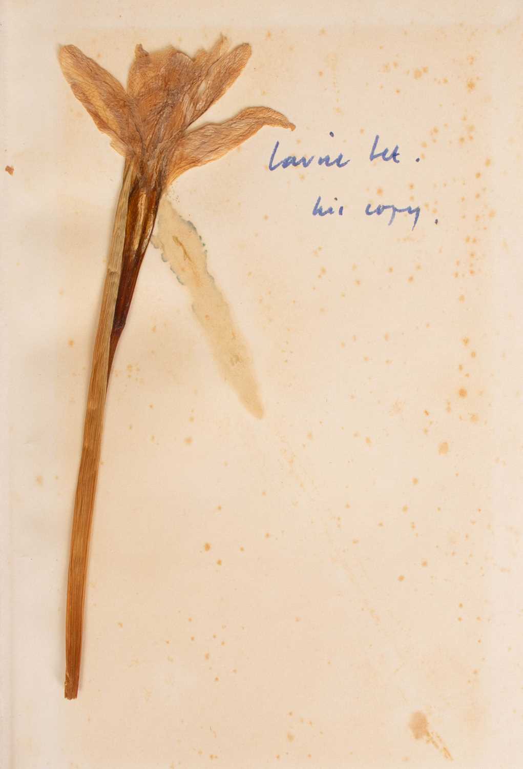 Lot Laurie Lee (1914-1997): An important literary and Cotswold cultural archive
