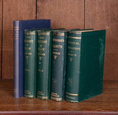 Lot 891 - Darwin (Charles) The Descent of Man