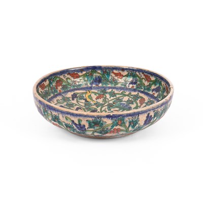 Lot 98 - A Kutahya or Jerusalem bowl
