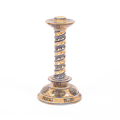 Lot 135 - A Cantagalli candlestick