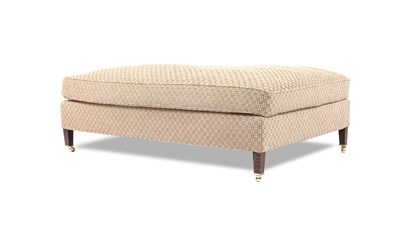 Lot 526 - An upholstered magazine stool