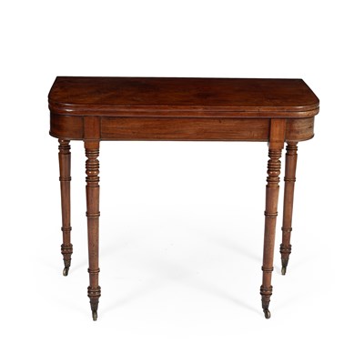 Lot 542 - A Regency mahogany tea table