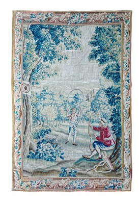 Lot 562 - A Flemish Verdure tapestry